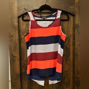 Express Colorful Sleeveless Top - size M